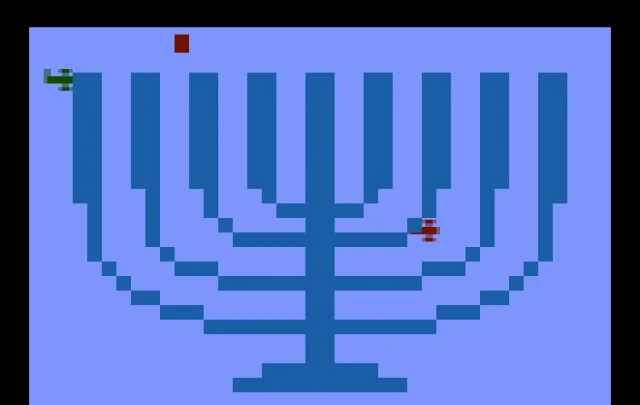 Holiday Combat Menorah (Combat Hack) (2003) (Zach Matley)