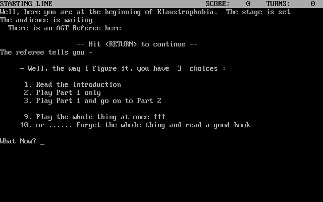 Klaustrophobia