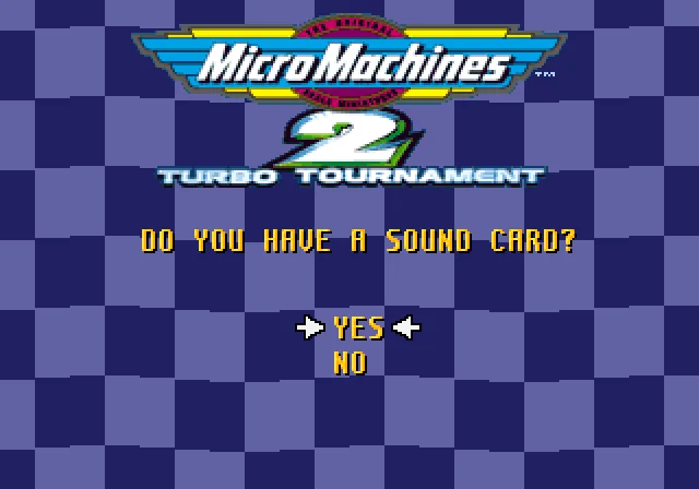 Micro Machine 2 - Turbo Tournament - DEMO