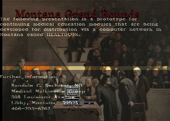 Montana Grand Rounds