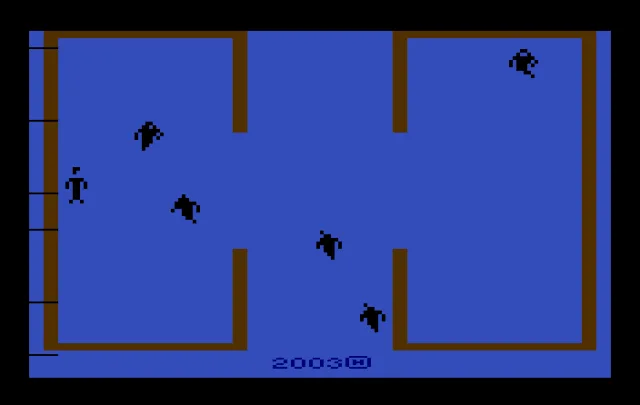 PezZerk PezMan in Ghost Manor (Berzerk Hack) (2003) (Greg Zumwalt) (16K)