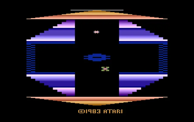 Quadrun (1983) (Atari, Frank Hausman, Steve Woita) (CX2686) (Prototype)