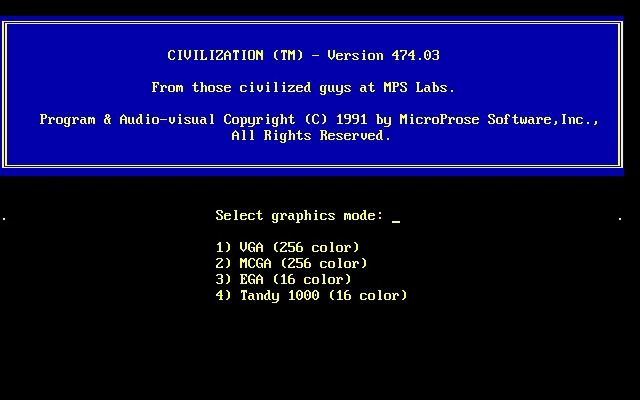 Sid Meier's Civilization