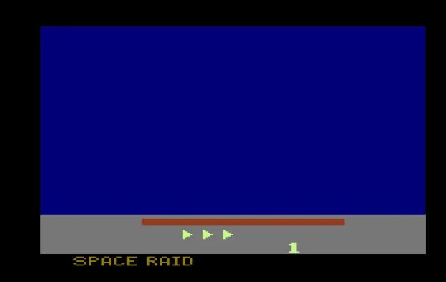 Space Raid (AKA MegaMania) (2600 Screen Search Console) (Jone Yuan Telephonic Enterprise Co)