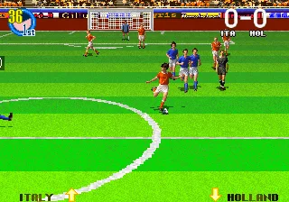 Super Visual Football: European Sega Cup (Rev A)