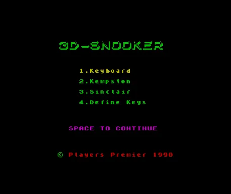 3D Snooker