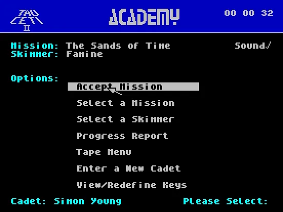 Academy - Tau Ceti II - Mission The Sands of Time [a]