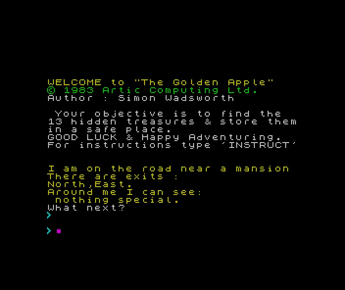 Adventure E - The Golden Apple
