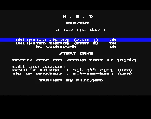 After the War (1989)(Dinamic)[cr QTX][t +3 MAD]