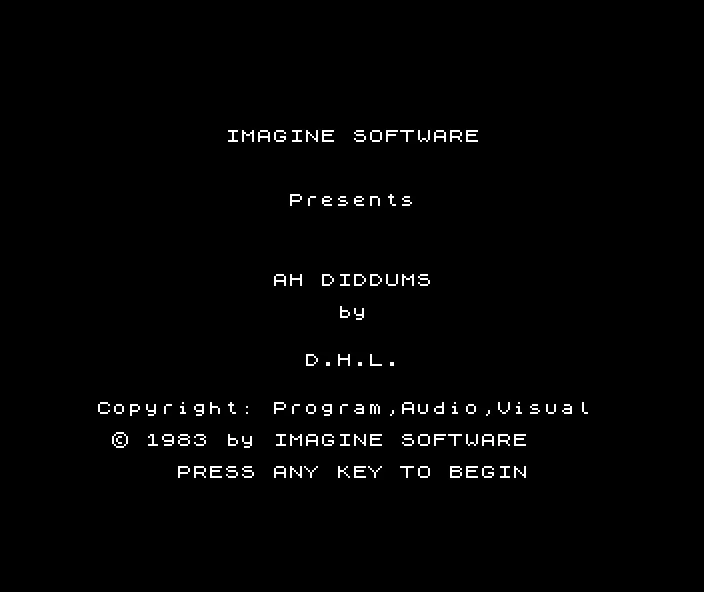 Ah Diddums [a][16K]