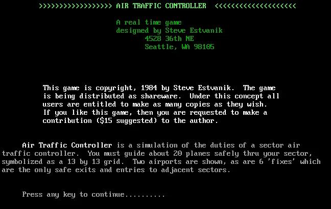 Air Traffic Controller