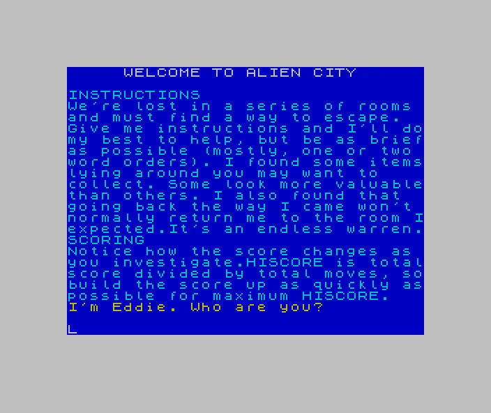 Alien City, The [a2]