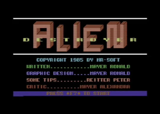 Alien Destroyer