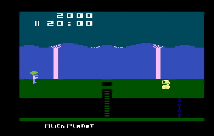 Alien Planet (Pitfall! Hack) (2004) (Scott Dayton)