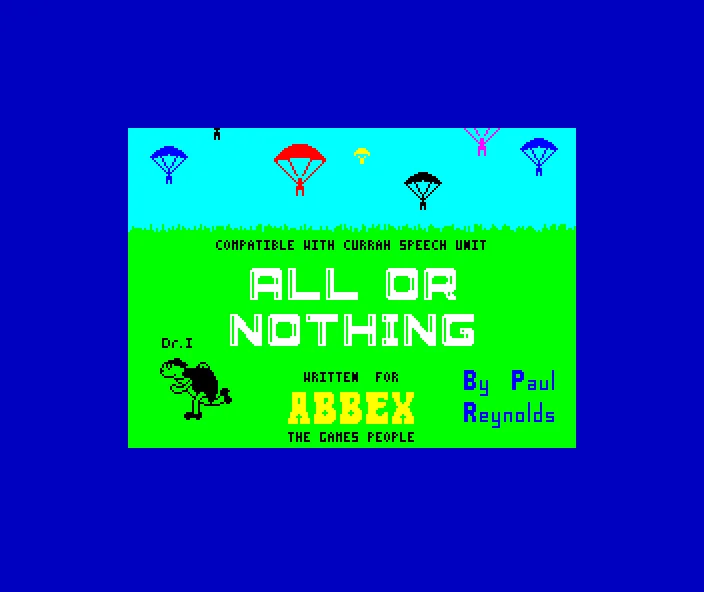 All or Nothing [speech]