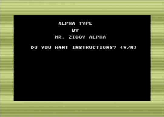 Alpha Type