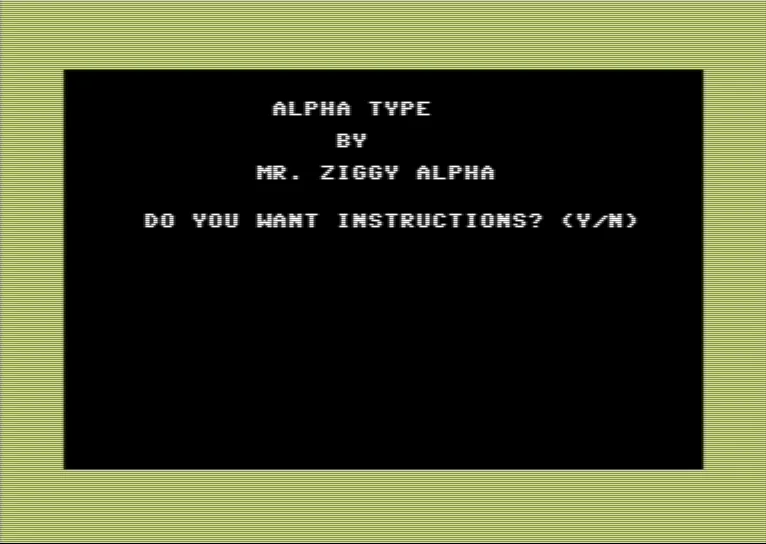 Alpha Type