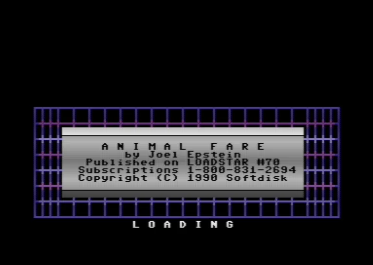 Animal Fare