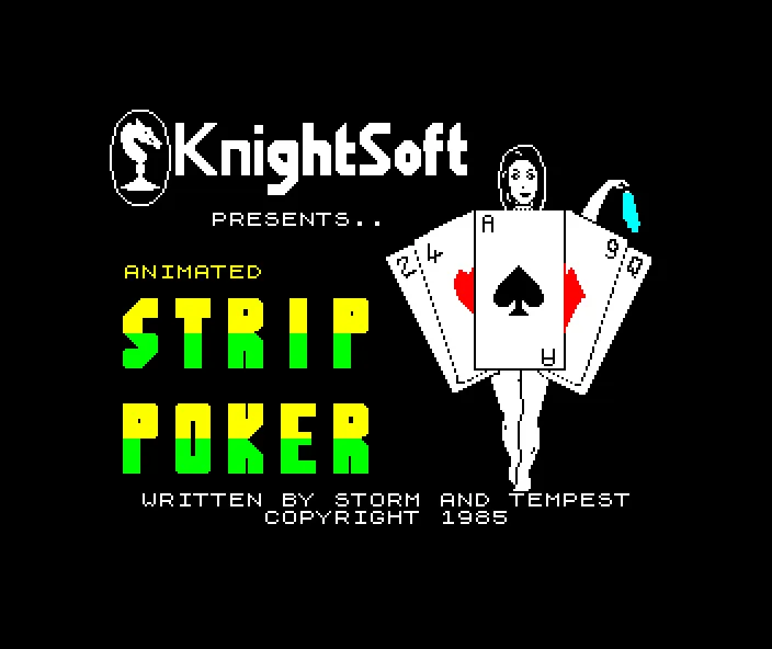 Animated Strip Poker