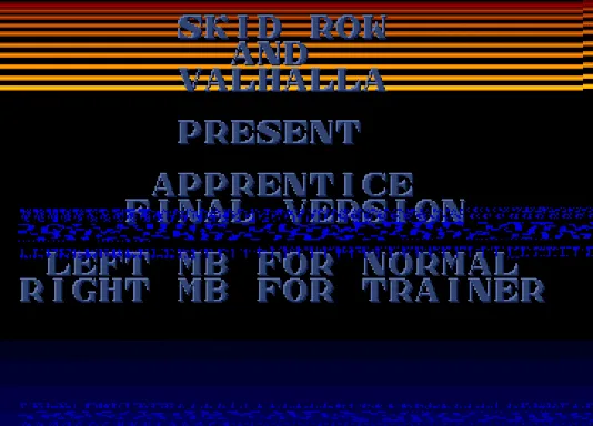 Apprentice (1990)(Rainbow Arts)[cr SR Valhalla][t +1 SR Valhalla][a2]