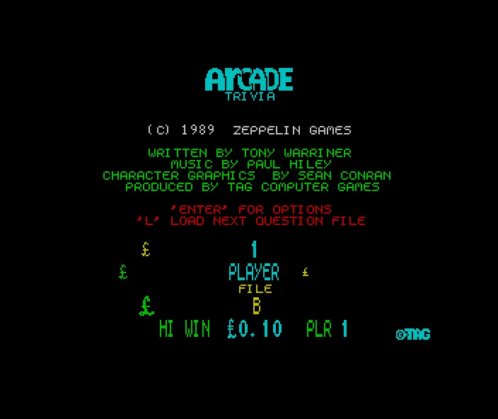 Arcade Trivia Quiz (Part 2 of 4)[a]