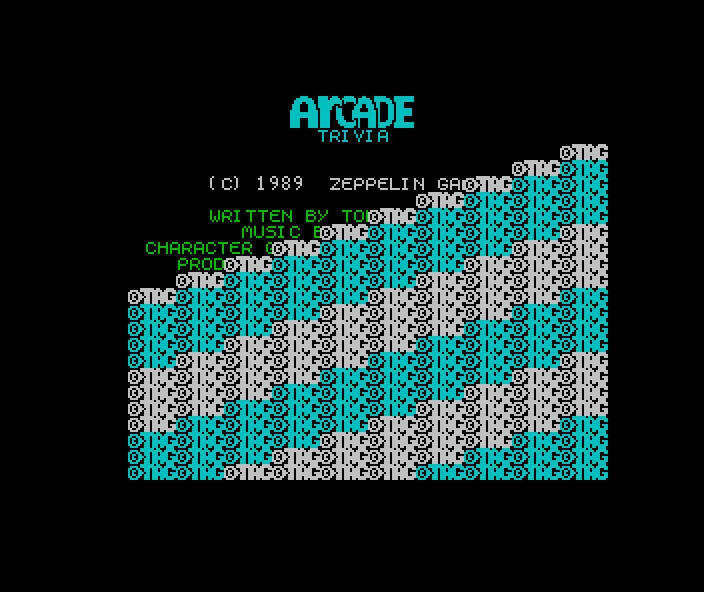 Arcade Trivia Quiz (Part 2 of 4)[a]