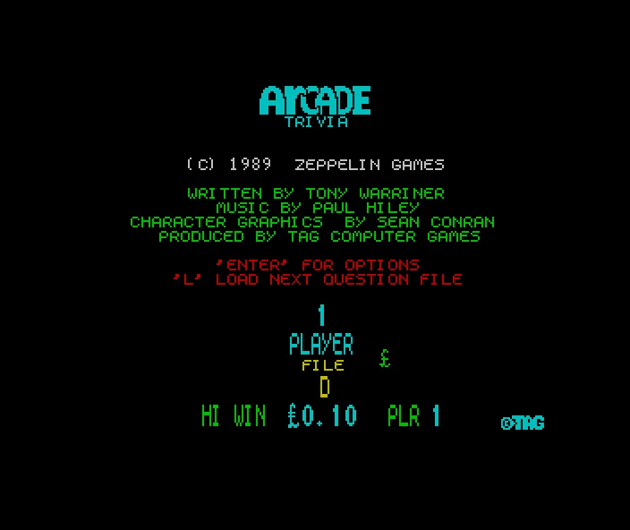 Arcade Trivia Quiz (Part 4 of 4)