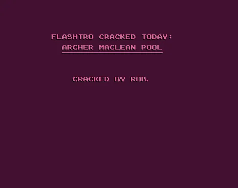 Archer Maclean's Pool (1992)(Virgin)[cr Flashtro]