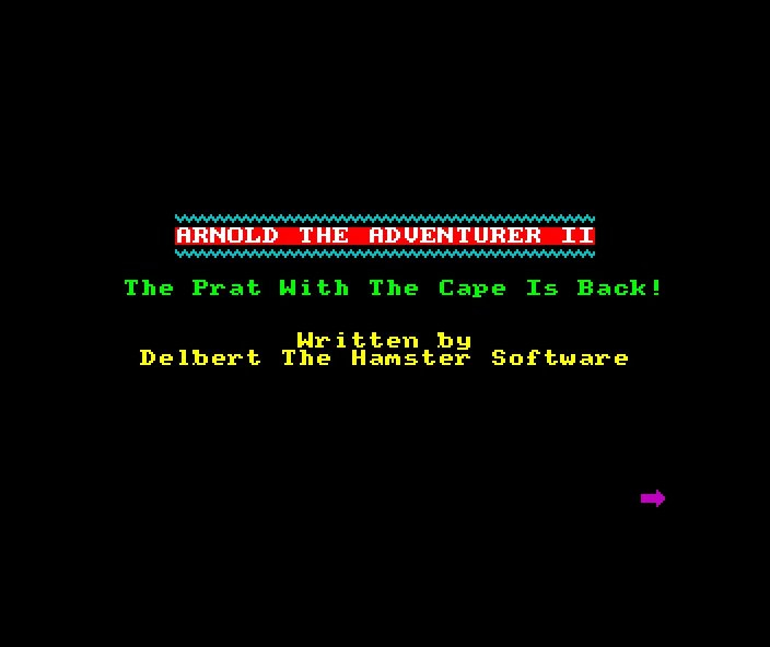 Arnold the Adventurer II [a]