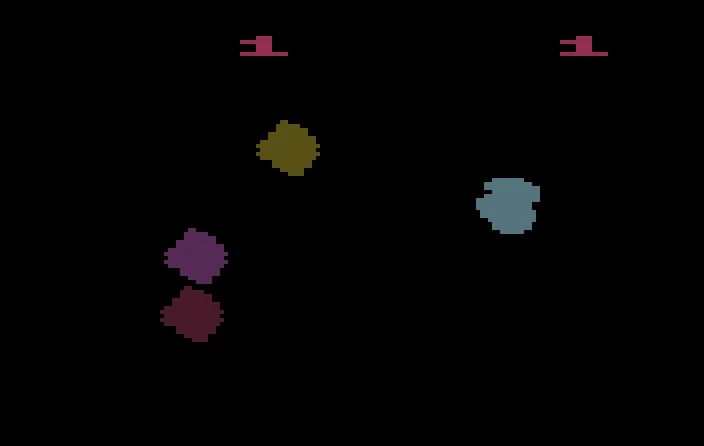 Asteroids (1981) (Atari, Brad Stewart Sears) (CX2649 49 75163) [no copyright]