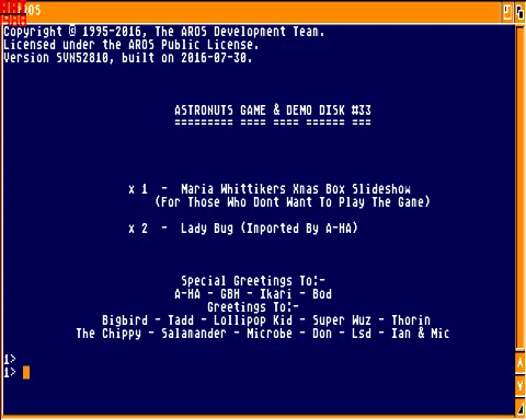 Astronuts Game & Demo Disk 33