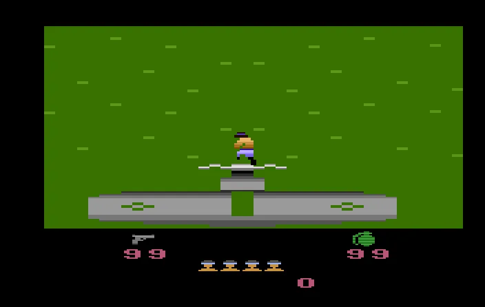 Atari 2600: Ikari Warriors