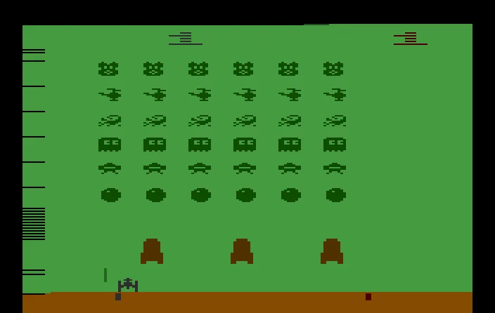 Atari 2600 Invaders (Space Invaders Hack) (Unknown)