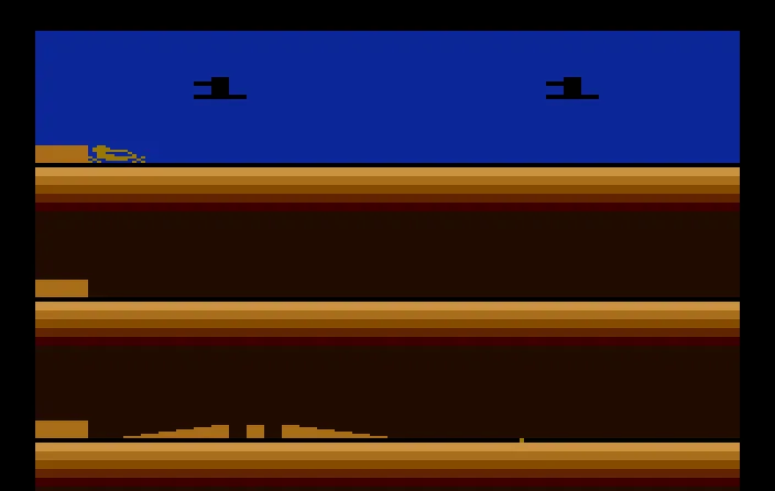 Atari 2600: Stunt Cycle