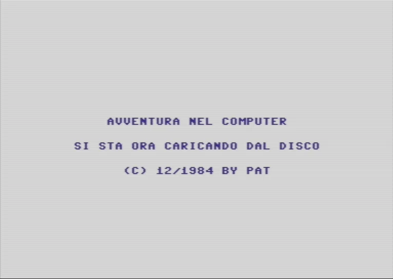 Avventura nel Computer