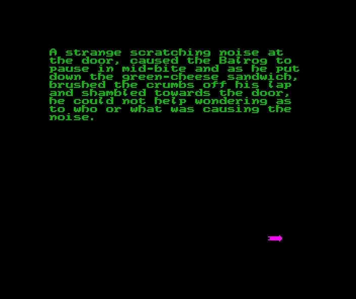 Balrog and the Cat, The
