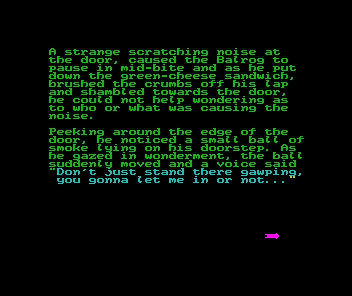Balrog and the Cat, The
