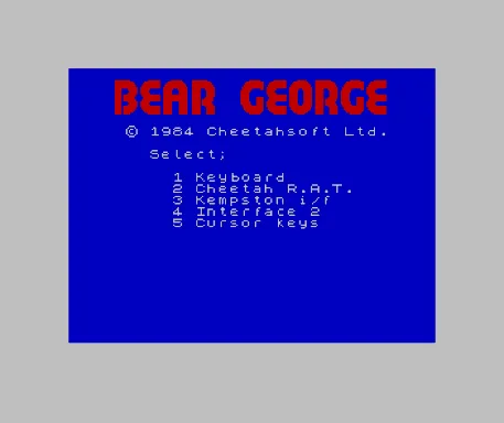 Bear George