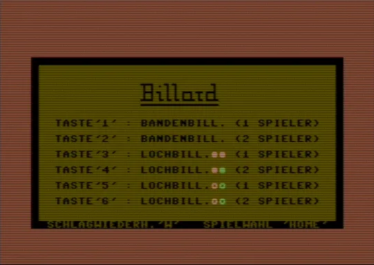Billard [h ASS]
