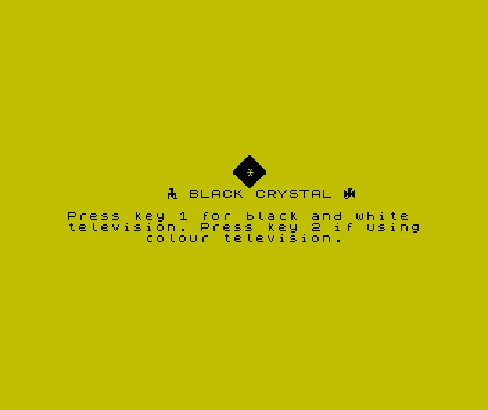 Black Crystal (Part 1 of 6)