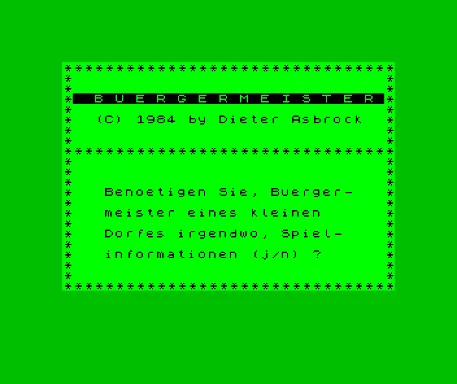 Buergermeister [a]