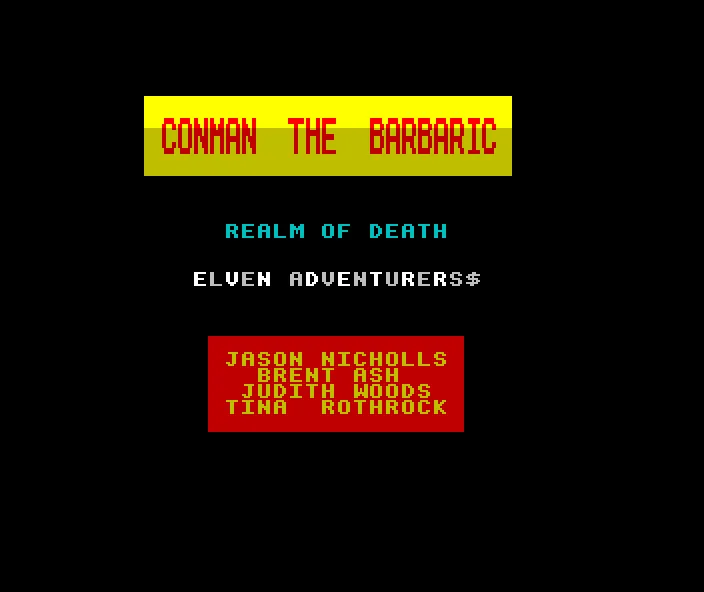 Conman the Barbaric [a]