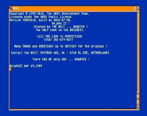Deja Vu II Lost in Las Vegas!! (1989)(Mindscape)[cr QTX]