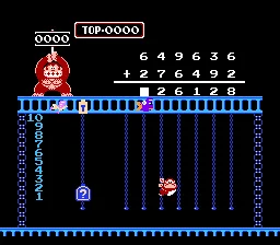 Donkey Kong Jr. Math