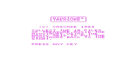 Minataurs Treasure (VIC-20)