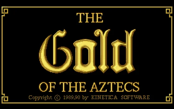 MS-DOS: Gold of the Aztecs (VGA Graphics)
