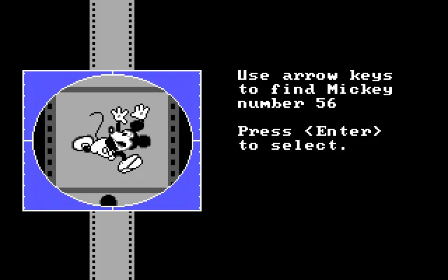 MS-DOS: Mickey's ABC's: A Day at the Fair (EGA Graphics)
