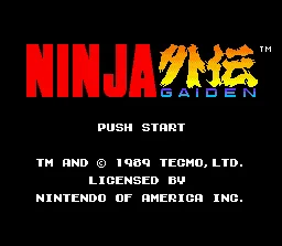 Ninja Gaiden Trilogy
