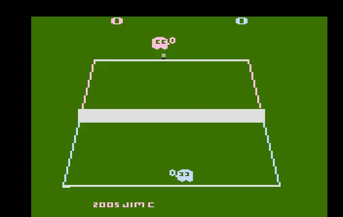 Pinky & Inky's Pac Dot Tennis (Tennis Hack) (2005) (James Catalano)
