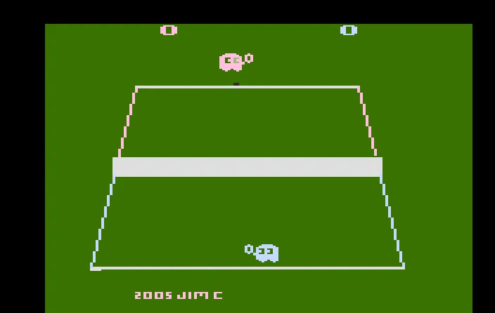 Pinky & Inky's Pac Dot Tennis (Tennis Hack) (2005) (James Catalano)